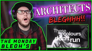 THE MONDAY BLEGH&#39;S | Architects - &quot;These Colours Don&#39;t Run&quot; (REACTION!!) Blegh