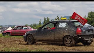Car Wreck Racing on Muddy Track 2024!