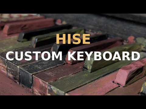 How to make a unique custom keyboard in HISE