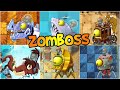 All Zomboss Vs All Max Plants Plants Vs Zombies 2 FINAL Kill All Zomboss