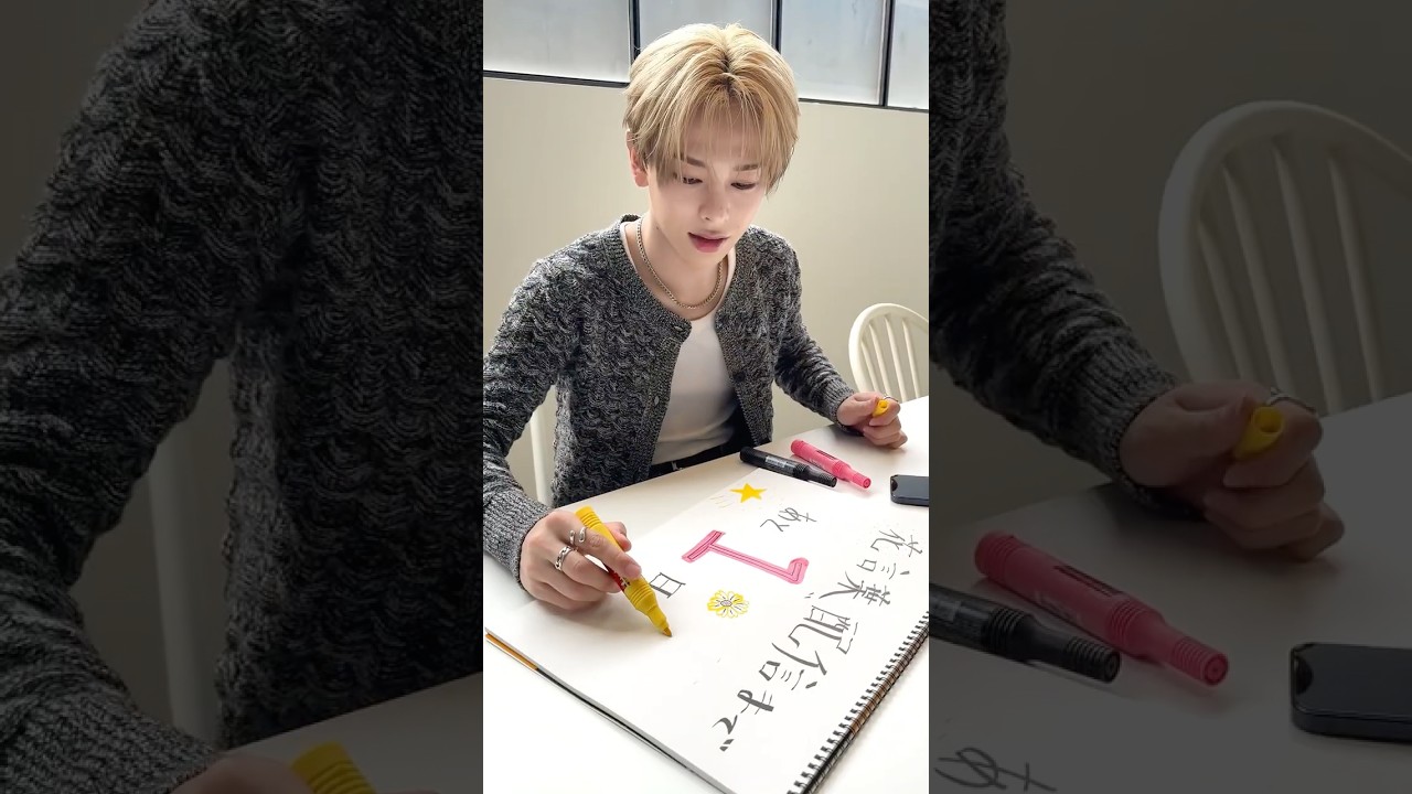 「花言葉」リリースまで【あと1日】今日は世真から💐とある撮影の合間に...✏️明日もお楽しみに！#TAGRIGHT #TAGRIGHT_花言葉