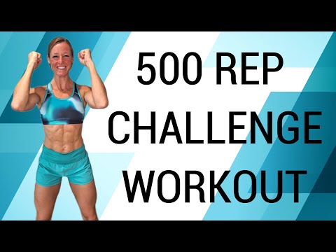 500 REP CARDIO WORKOUT | BODYWEIGHT |AT HOME