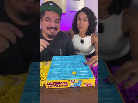 This is how you play Ultimate Tic Tac Toe #boardgames #games #tutorial #couplegames #reversus