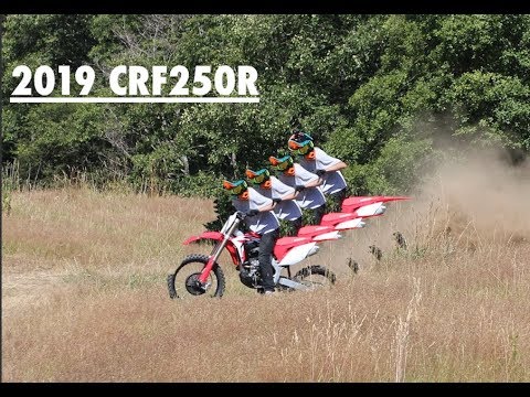 Picking up my new 2019 Honda crf250r but not worth watching