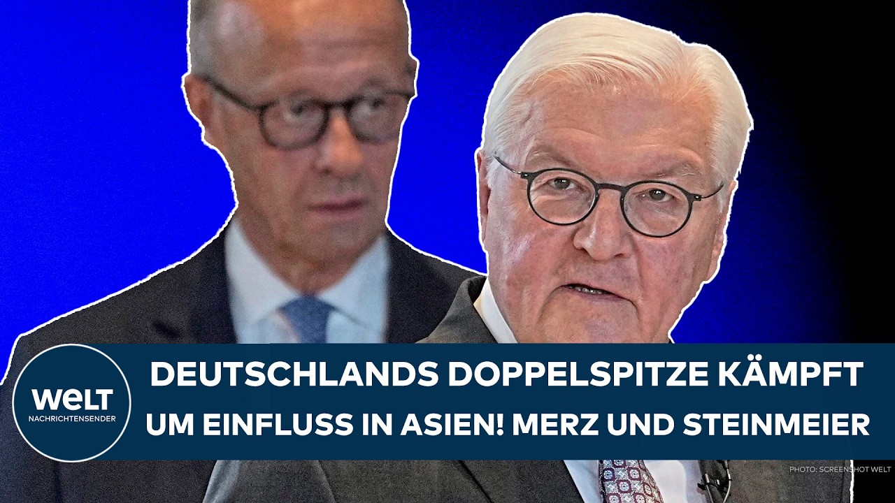 MERZ UND STEINMEIER AUF ASIENREISE: Deutschlands Doppelspitze kämpft um Einfluss in Asien!