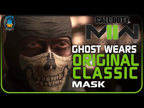 Ghost wears his Original Classic Modern Warfare 2 (2009) mask in CoD Modern Warfare 2 (2022)