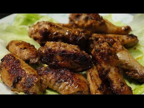 Easy Chicken Wings Recipe for Bachelors | Healthy Version - Pan-fried Chicken Wings Recipe