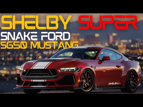 2024 Shelby Super Snake Unveiled as an 830-HP Mustang