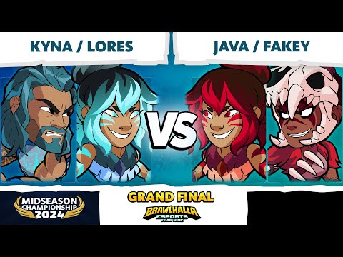 Java & Fakey vs Lores & Kyna - Grand Final - Brawlhalla Midseason Championship 2024 - LAN 2v2