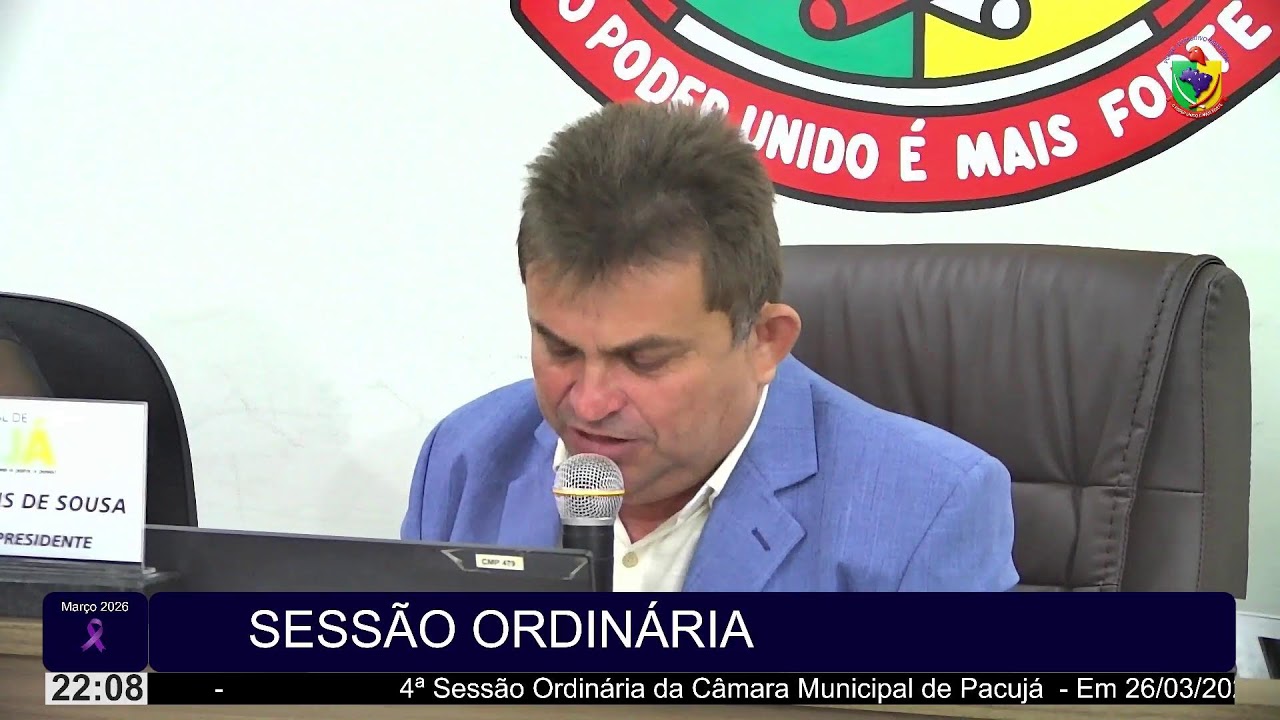 4ª Sessão Ordinária