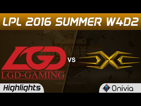 LGD vs SS Highlights Game 2 Tencent LPL Summer 2016 W4D2 LGD Gaming vs Snake