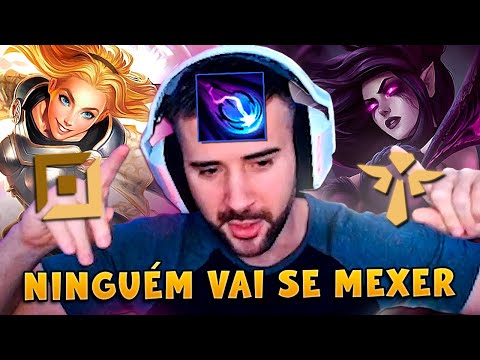 LUX E MORGANA NA BOT LANE DESCONECTANDO OS INIMIGOS