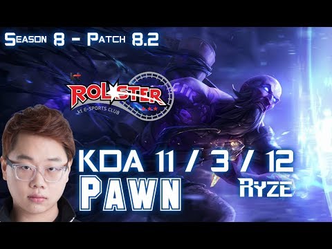 KT Pawn RYZE vs YASUO Mid - Patch 8.2 KR Ranked