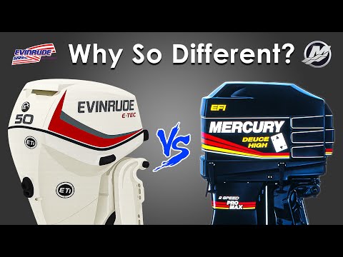 Why Mercury and Evinrude Motors Are So Different?