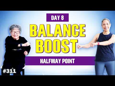 Balance Boost for Seniors | Day 8 – Halfway Point!