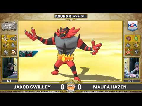 Pokémon Regional Championships - VGC Round 8 - Charlotte, NC - Jakob Swilley vs Maura Hazen