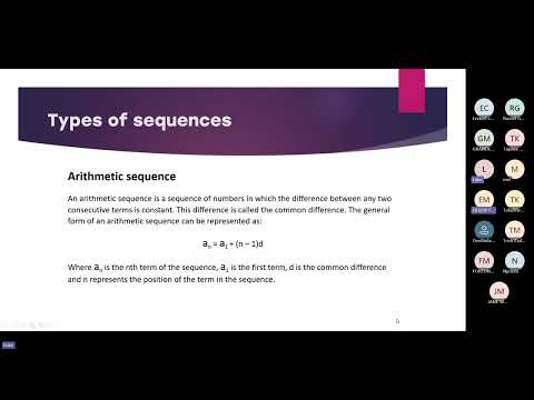 Mathematical Foundation | Sequences, Arithmetic, Geometric Progression and Strings | Group 4