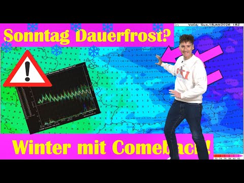 Experte: "Neue Kältewelle am Anmarsch" Fällt auch Schnee? Die milde Phase ist nur von kurzer Dauer!
