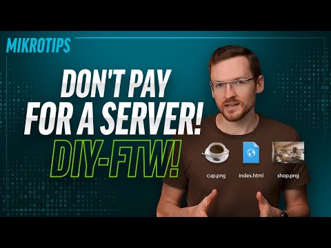 Host a webserver on your router using CONTAINERS!