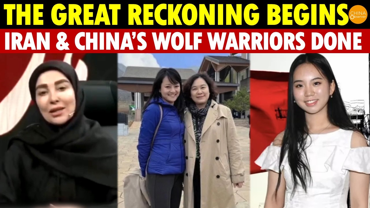 The Great Reckoning Begins! 5,000 Iranians and 500,000 Chinese Officials’ Relatives May Be Expelled