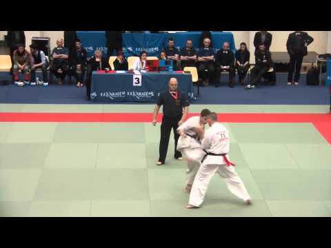 Alexis Warth Vs Yann Paillat -70kgs Coupe de France 2015 Kyokushinkai