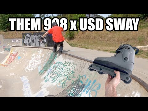 Them 908 x USD Sway Soul Plates = Amazing // Aggressive Inline Skating