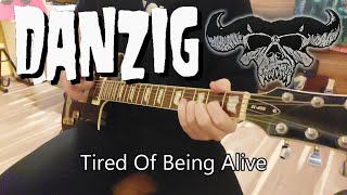 Danzig - Tired Of Being Alive (Guitar Cover w/Solo) #danzig