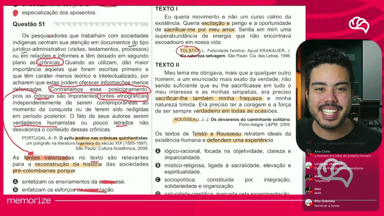 Resolução em Vídeo — Questão 53 ENEM 2019 PPL