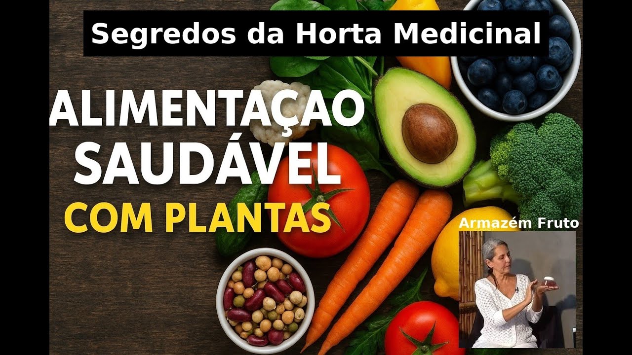 Horta Medicinal em Casa, Aula com Sandra Regina para sua Saúde