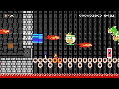 Small Boss Gauntlet by QuarahMker ~ First Clear! 🍄 Super Mario Maker 2 ✹Switch✹ #bdu