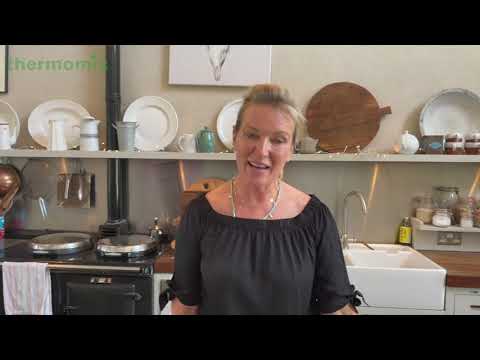 Rachel Allen & Thermomix - Chocolate Chip Scones with Raspberry Jam