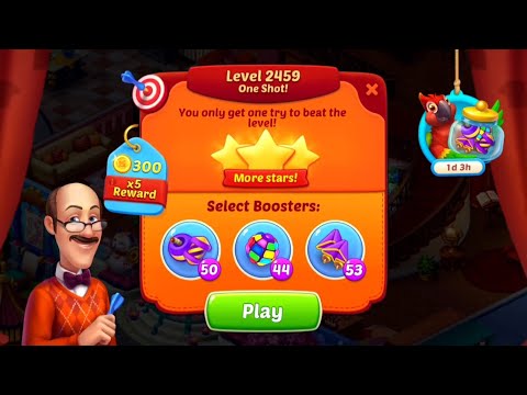 Homescapes Gameplay - Level 2456 2457 2458 2459 2460