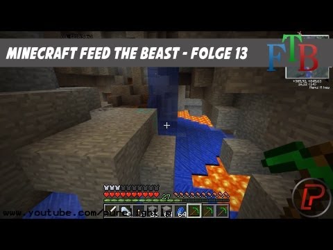 Let's play Minecraft Feed the Beast S03E13 - Mehr Höhle - [German] Full-HD