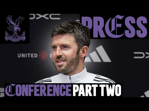Michael Carrick Pre-Crystal Palace | Press Conference: Part Two 🎙️