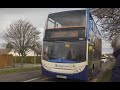 United Kingdom Manchester Double Decker Bus 368 Ride From Turves Road To Wythenshawe Town Centre