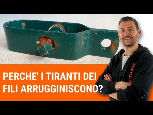 Perchè i tirantini dei fili di tensione arrugginiscono?