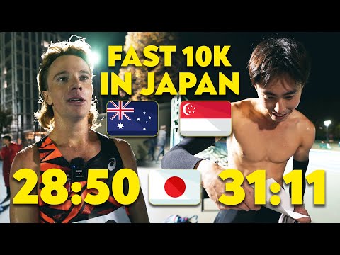 PRO RUNNERS Race a Fast 10000m in JAPAN