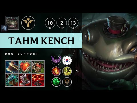 Tahm Kench Support vs Leona - KR Master Patch 25.05