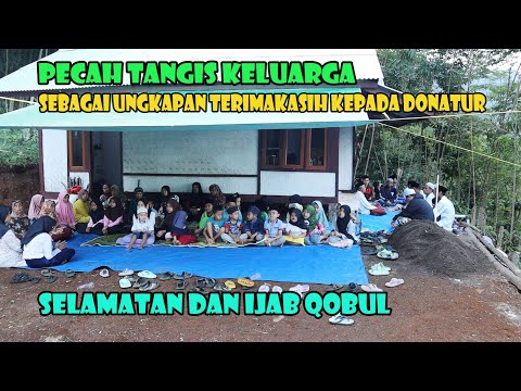 SAH..Rumah Ini Jadi Milik Bah Lukman. Terimakasih Tak Terhingga Untuk Seluruh Donatur.