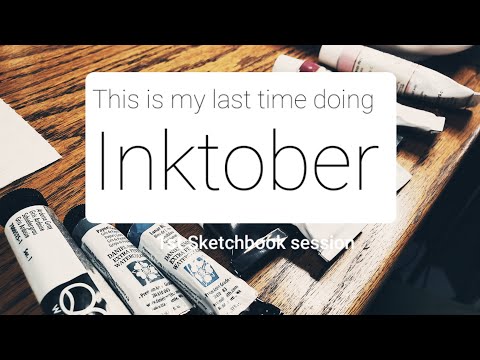Sketchbook Session and Why I Quit Inktober