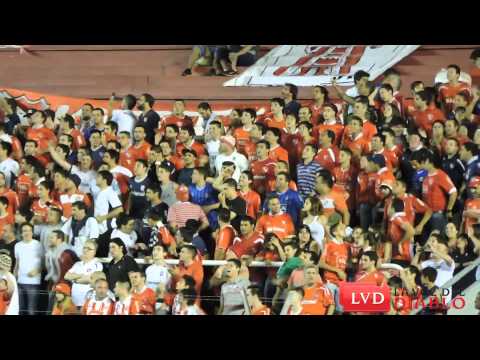 "(HD) &quot;El Rojo es un sentimiento es una pasión&quot; // Hinchada de Independiente vs GE" Barra: La Barra del Rojo • Club: Independiente