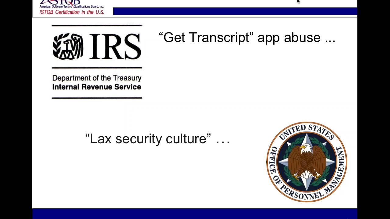 ASTQB Webinar   Testing to Secure Your Security