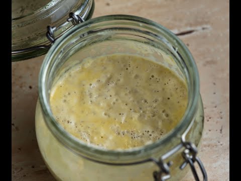 Weizensauerteig für geschmackvolle Semmeln/Brötchen selber machen