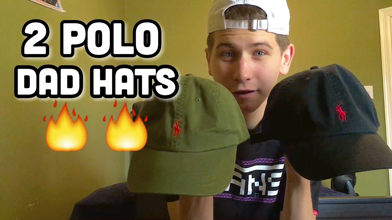 2 POLO DAD HATS!!
