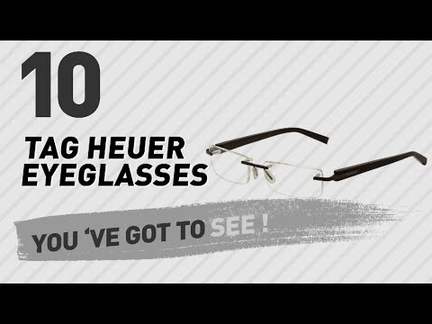 Top 10 TAG Heuer Eyeglasses // New & Popular 2017