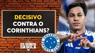 Kaio Jorge vai decidir para o Cruzeiro contra o Corinthians? Donos analisa