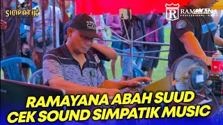 Download lagu CEK SOUND - SIMPATIK MUSIC - WS KRAJAN SAMBONGBANGI GROBOGAN - RAMAYANA AUDIO mp3