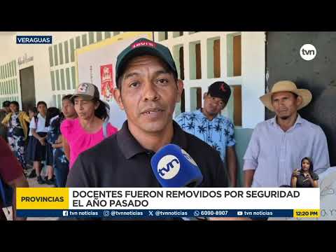 Escuela en San Francisco de Veraguas aún no inicia clases por falta de docentes