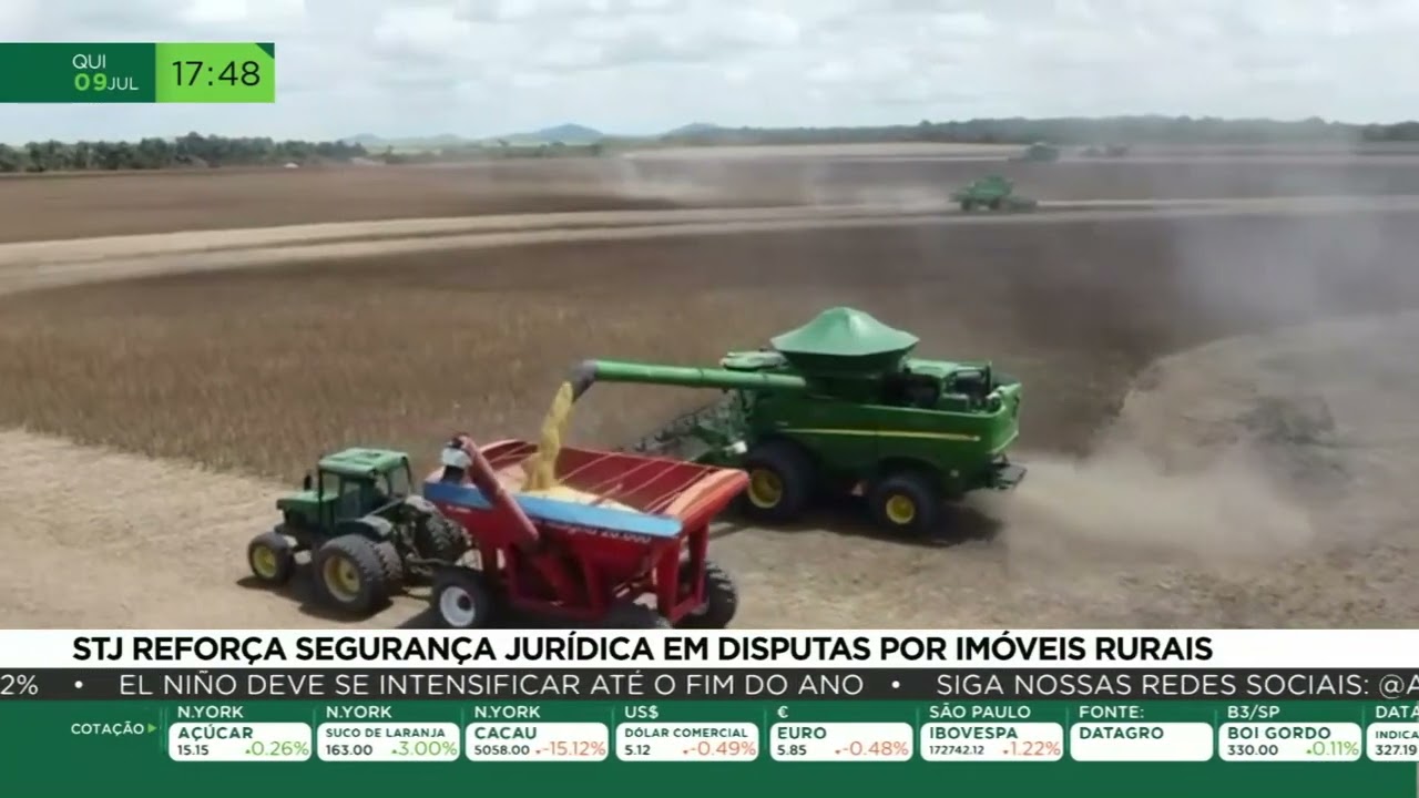 STJ reforça segurança jurídica em disputas por imóveis rurais