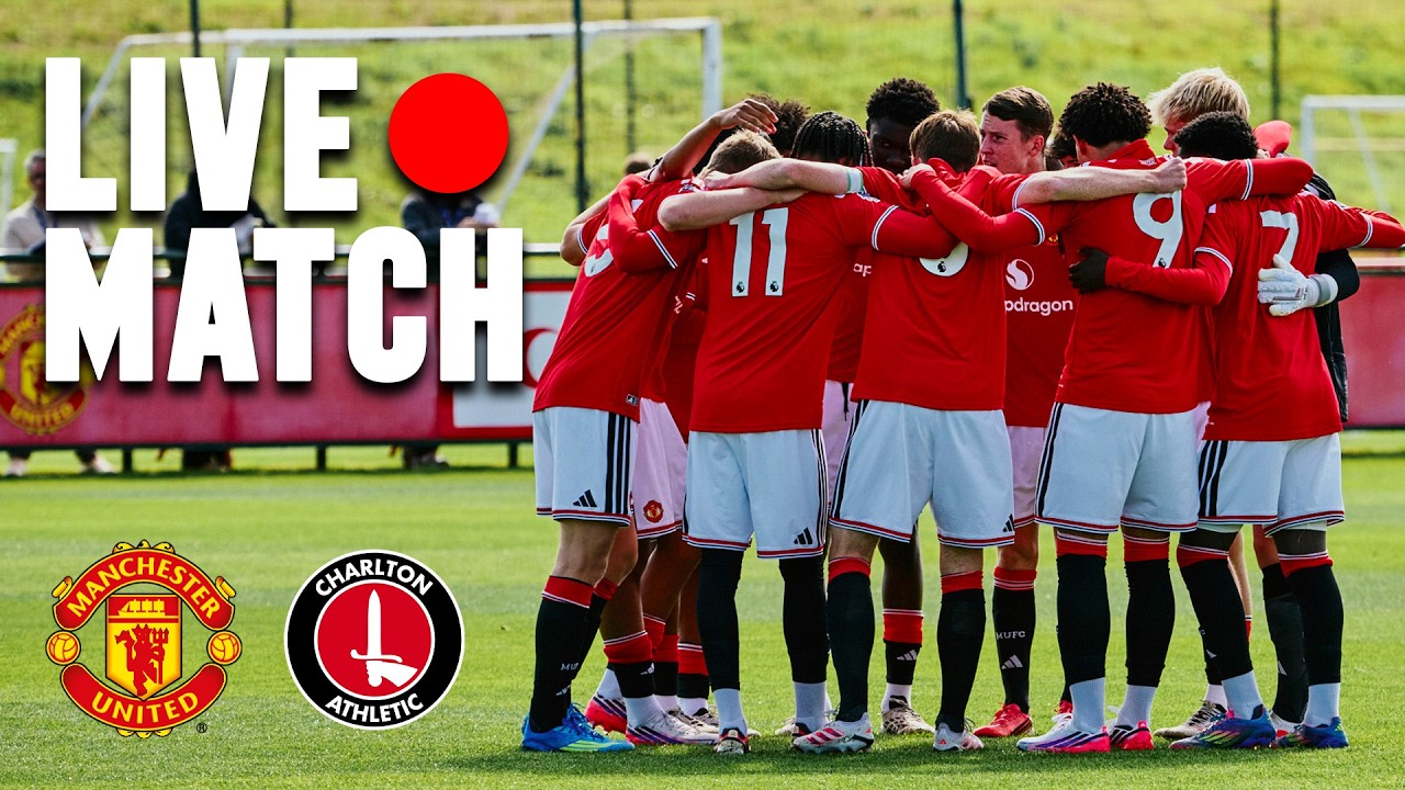FULL MATCH | Man Utd U18s v Charlton Athletic | Premier League Cup